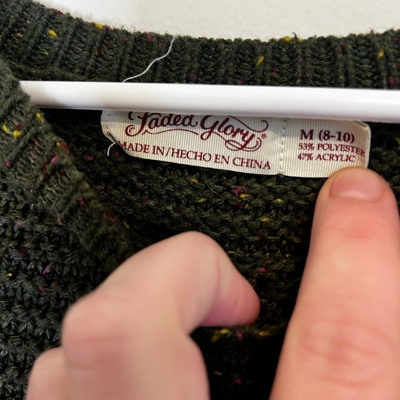 2/$15 Faded Glory - Sweater - Picture 6 of 7